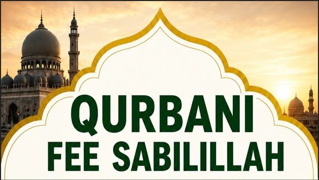 Give your Qurbani share (hissa) today – Dhul Hijjah 1447 AH / 2026